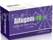 अल्फ्यूजेम 10एमजी टैबलेट 15एस
