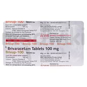 ब्रिवअप 100एमजी टैबलेट 10एस