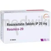रोसुलेस 20एमजी टैबलेट 15s