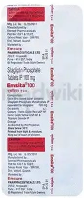 एम्सिटा 100एमजी टैबलेट 10एस