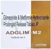 एडग्लिम एम 2एमजी/500एमजी टैबलेट पीआर 15एस