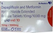 डैप्लो एमएफ 10एमजी/1000एमजी टैबलेट ईआर 10एस