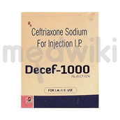 डेसेफ 1000 इंजेक्शन