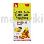 बायोजेसिक एपी सिरप 60 मिलीलीटर अनानस स्वाद