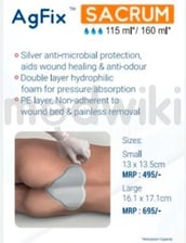 Agfix Sacrum 13cmX13.5cmX10mm