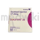 डोसेटेरे 20 एमजी इंजेक्शन 1 एस