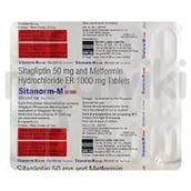 सिटानोर्म एम 50mg/1000mg टैबलेट ईआर 15s