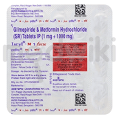 इज़रिल एम 1mg/1000mg फोर्ट टैबलेट एसआर 15एस