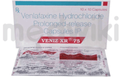 वेनिज़ एक्सआर 75एमजी कैप्सूल 10एस