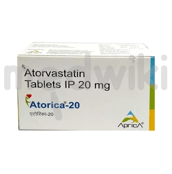 एटोरिका 20एमजी टैबलेट 10s