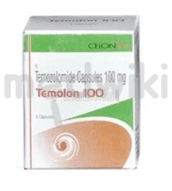 टेमोलोन 100 एमजी कैप्सूल 5 एस