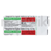 Eurepa V 0.5mg/0.2mg Tablet 10s