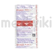 लेवोसिज़ एम 5एमजी/10एमजी टैबलेट 15एस