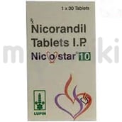 निकोस्टार 10एमजी टैबलेट 30एस