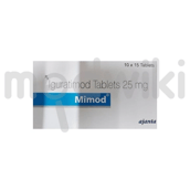 मिमोड 25 मिलीग्राम टैबलेट 15एस