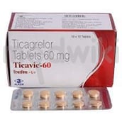 टिकाविक 60mg टैबलेट 10s