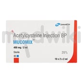 मुकोमिक्स 400एमजी इंजेक्शन 2मिली