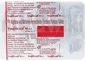 वोग्लिकैड एम 500mg/0.3mg टैबलेट