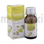 सिंक्लैर पीडियाट्रिक ड्राई सिरप केला