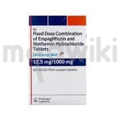 जोर्डिएन्स मेट 12.5mg/1000mg टैबलेट 10s