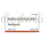 बेनिटोवा 8एमजी टैबलेट 15एस