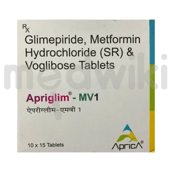 अप्रिग्लिम एमवी 1 टैबलेट एसआर