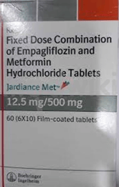 जोर्डिएन्स मेट 12.5mg/500mg टैबलेट
