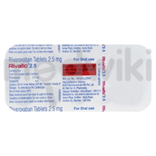 Rivaflo 2.5mg Tablet 10s