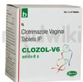 क्लोज़ोल V6 100mg टैबलेट