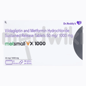 मेटस्मॉल वीएक्स 1000एमजी टैबलेट एसआर 10एस