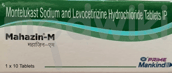 महाज़िन एम 5एमजी/10एमजी टैबलेट 10एस