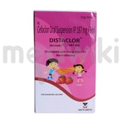 डिस्टक्लोर 187mg ओरल सस्पेंशन स्ट्रॉबेरी 30ml