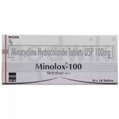 मिनोलॉक्स 100एमजी टैबलेट 10एस