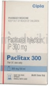 पैक्लिटैक्स 300 एमजी इन्जेक्शन 50 एमएल