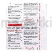 रोसीकैप एएसपी 10एमजी/75एमजी कैप्सूल 15एस