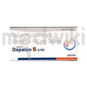 डैपैलेक्स एस 5mg/100mg टैबलेट 10 एस