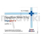 डैपाग्लिन 10मिलीग्राम टैबलेट 15एस