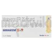 मिराकेम एस 25एमजी/5एमजी टैबलेट 10 एस