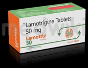 लैमोट्रिज़ 50एमजी टैबलेट डीटी