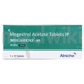 मेगाहेन्ज़ 40एमजी टैबलेट 10एस