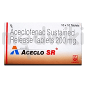 Aceclo 200mg Tablet SR