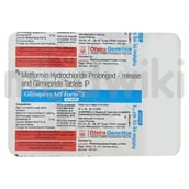 ग्लिमीप्रेक्स एमएफ फोर्टे 3एमजी/1000एमजी टैबलेट एसआर 10एस