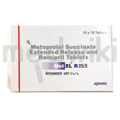 मेट एक्सएल आर 25एमजी/5एमजी टैबलेट 15एस