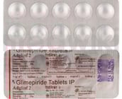 एडग्लिम एम 2mg/500mg टैबलेट पीआर 10s