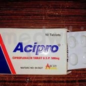 असिप्रो 500mg टैबलेट
