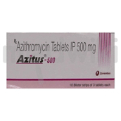 अज़िटस 500एमजी टैबलेट