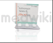 बायो एज़ेड 500एमजी टैबलेट