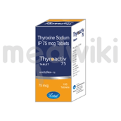 Thyroactiv 75mcg Tablet 100s