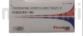 फेक्सोकैड 180एमजी टैबलेट 10एस