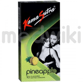 कामसूत्र डॉटेड कंडोम पाइनएप्पल 10एस